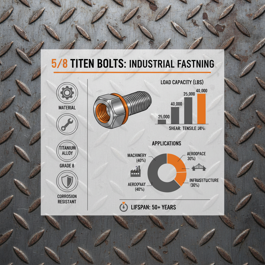 High Performance Industrial Fastening Using 5 8 titen bolts