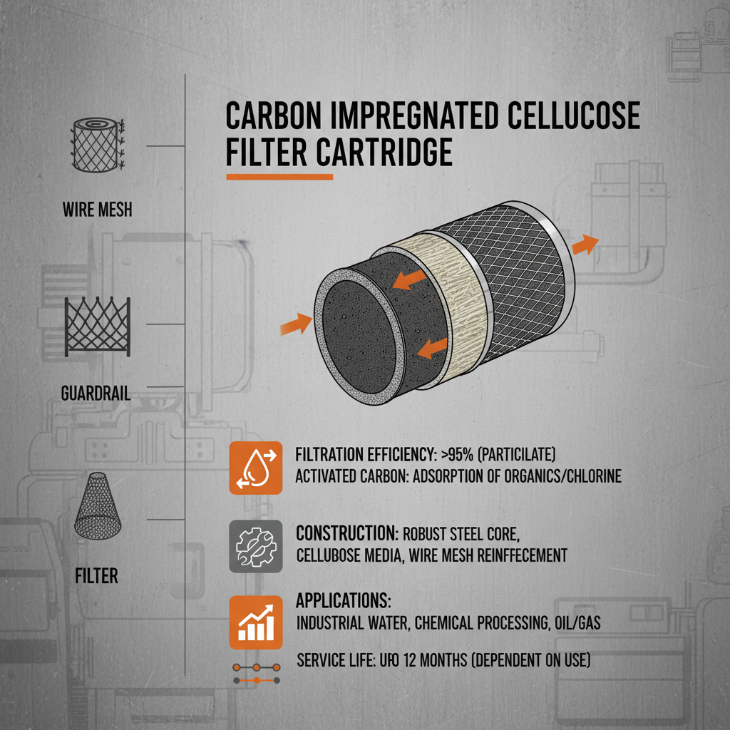 Industrial Carbon Impregnated Cellulose Filter Cartridge Guide