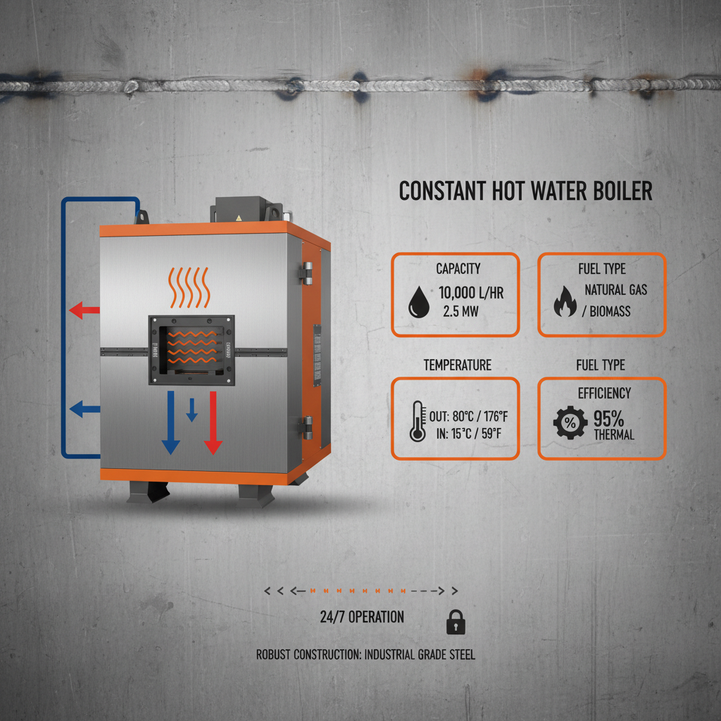 Industrial Constant Hot Water Boiler for Thermal Stability and Efficiency