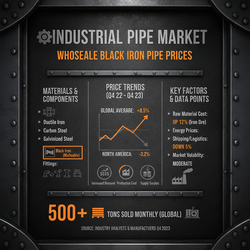 Understanding Global Market Trends for wholesale black iron pipe prices