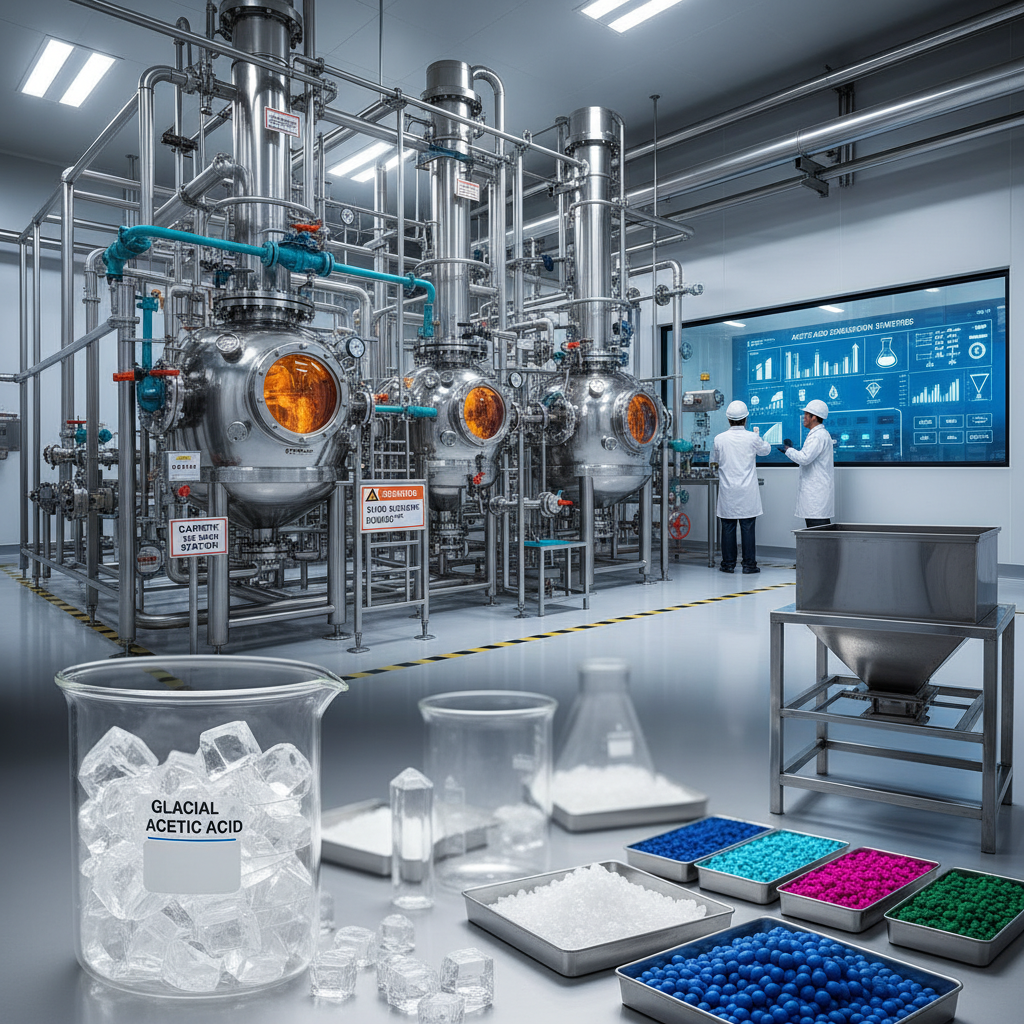 Industrial Applications and Benefits of glacial aceticacid in Food