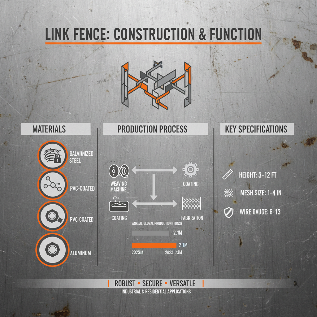 Durable Link Fence Solutions for Industrial and Residential Security