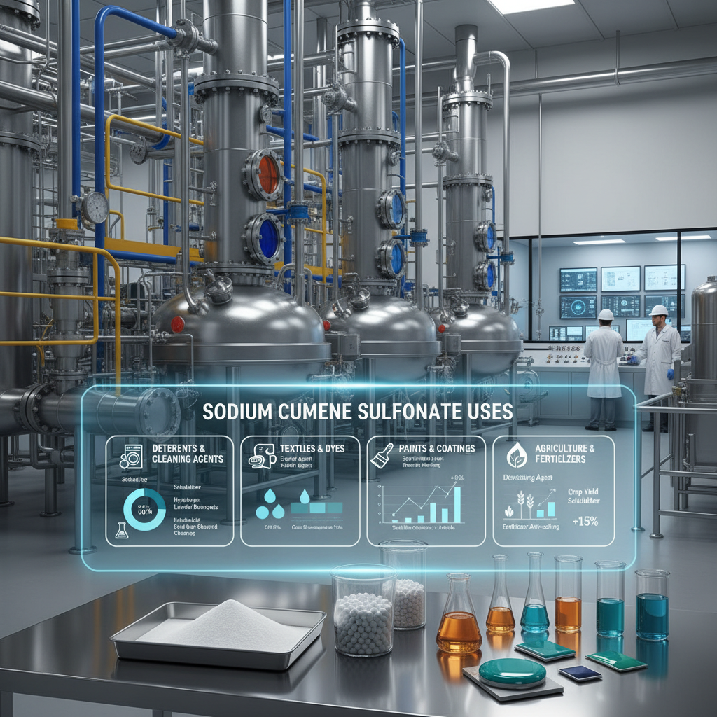 Industrial Applications and Sodium Cumene Sulfonate Uses Guide