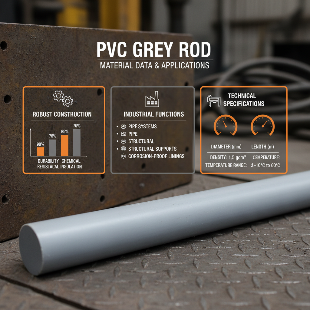 Industrial Performance and Applications of pvc grey rod