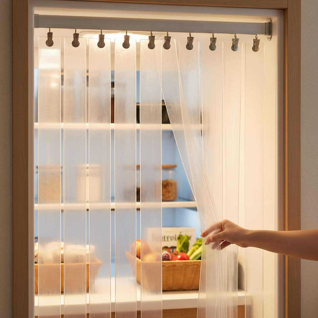 Efficient Thermal Control with PVC Freezer Curtain Strips