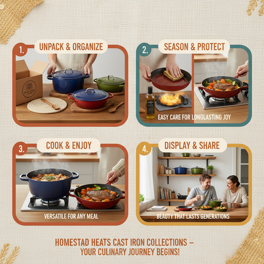 Premium Durable Cast Iron Pot Sets for Sale for Home Chefs