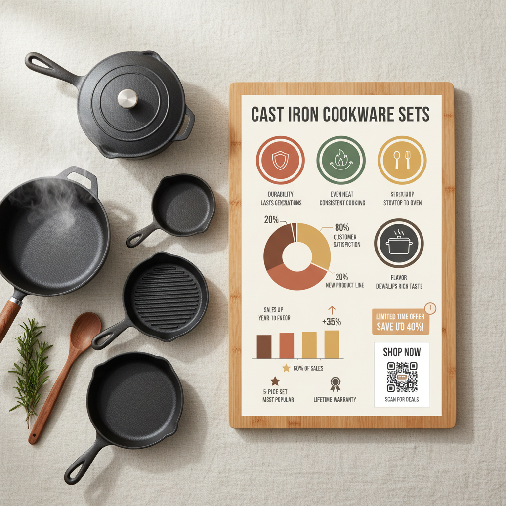 Premium Durable Cast Iron Pot Sets for Sale for Home Chefs