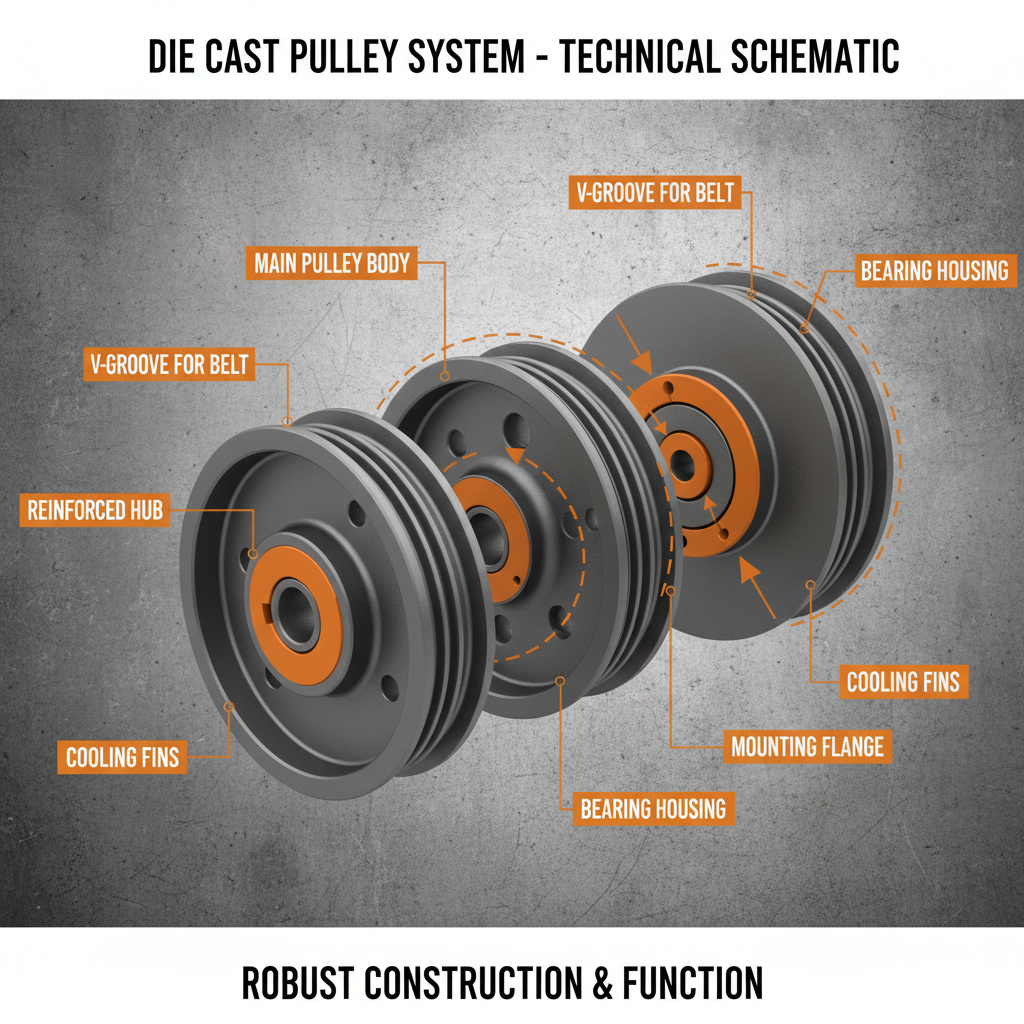 High Precision Die Cast Pulleys for Industrial Motion Control