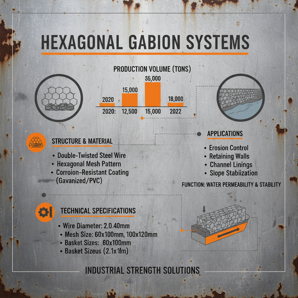 Hexagonal Gabion Systems for Soil Stabilization and Erosion Control