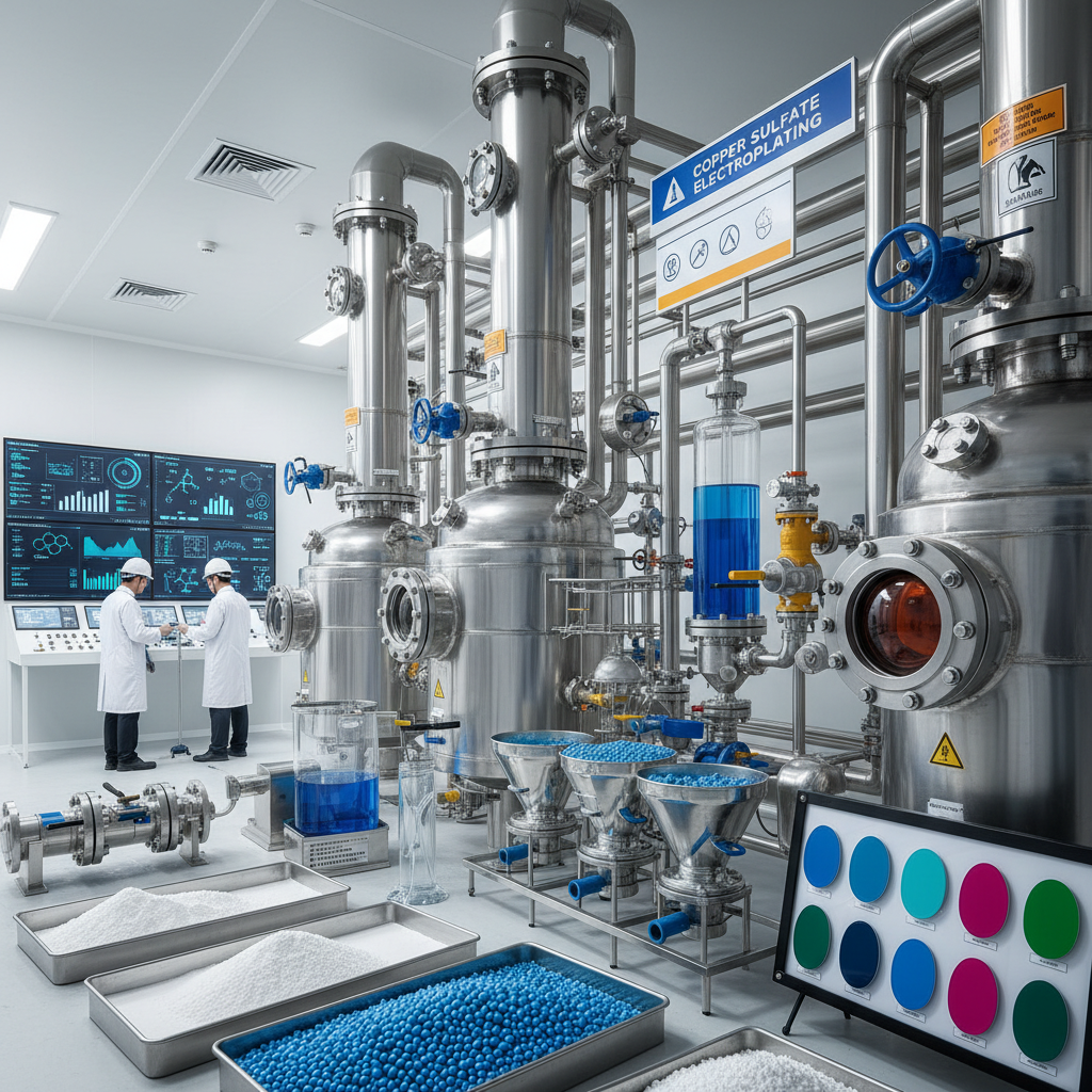 Industrial Guide to High Efficiency copper sulfate electroplating