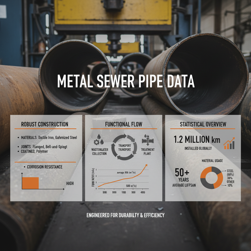 Modern Metal Sewer Pipe Systems for Urban Infrastructure
