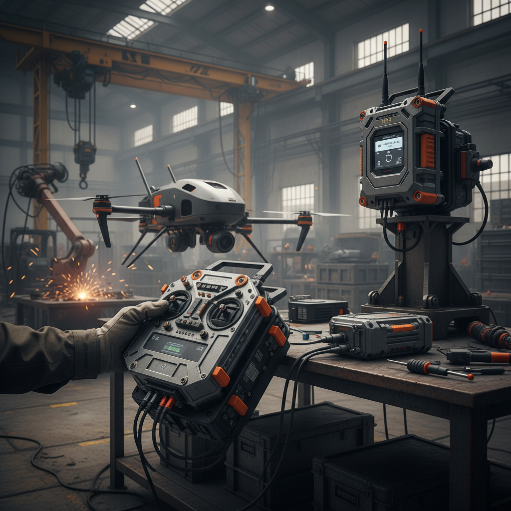 High Performance rc transmitter and receiver module for Wireless Control