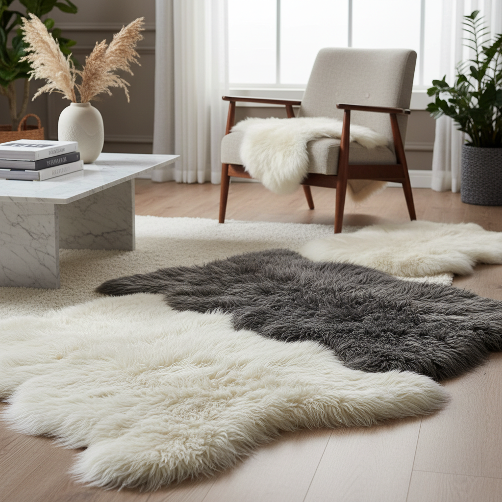 Premium Faux Fur Rugs for Modern Luxury and Cozy Home Decor