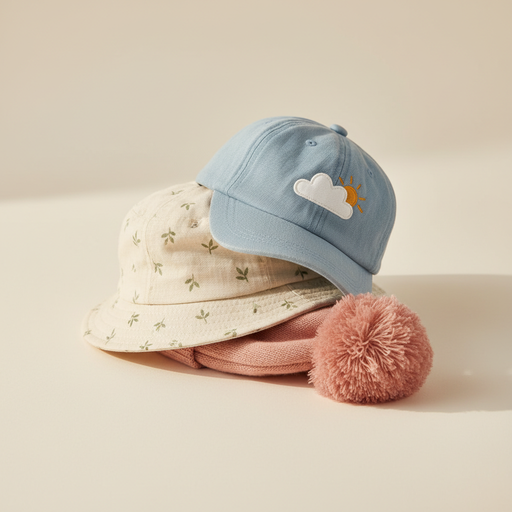Professional Children Cap Design for Safety and UV Protection