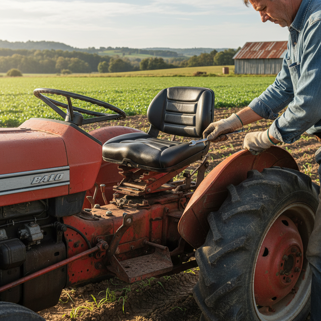 High Quality Replacement Tractor Seat for Operator Health and Efficiency