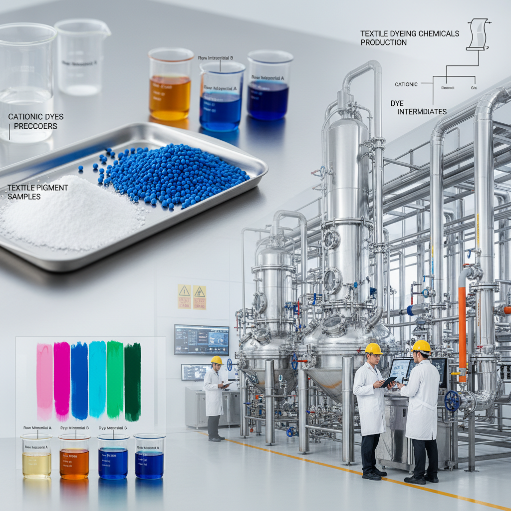 Professional Textile Dyeing Chemicals List for Industrial Fabrics