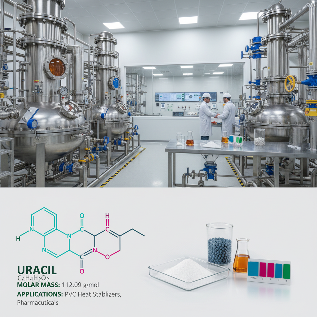 Industrial Applications and the Chemical Formula of Uracil
