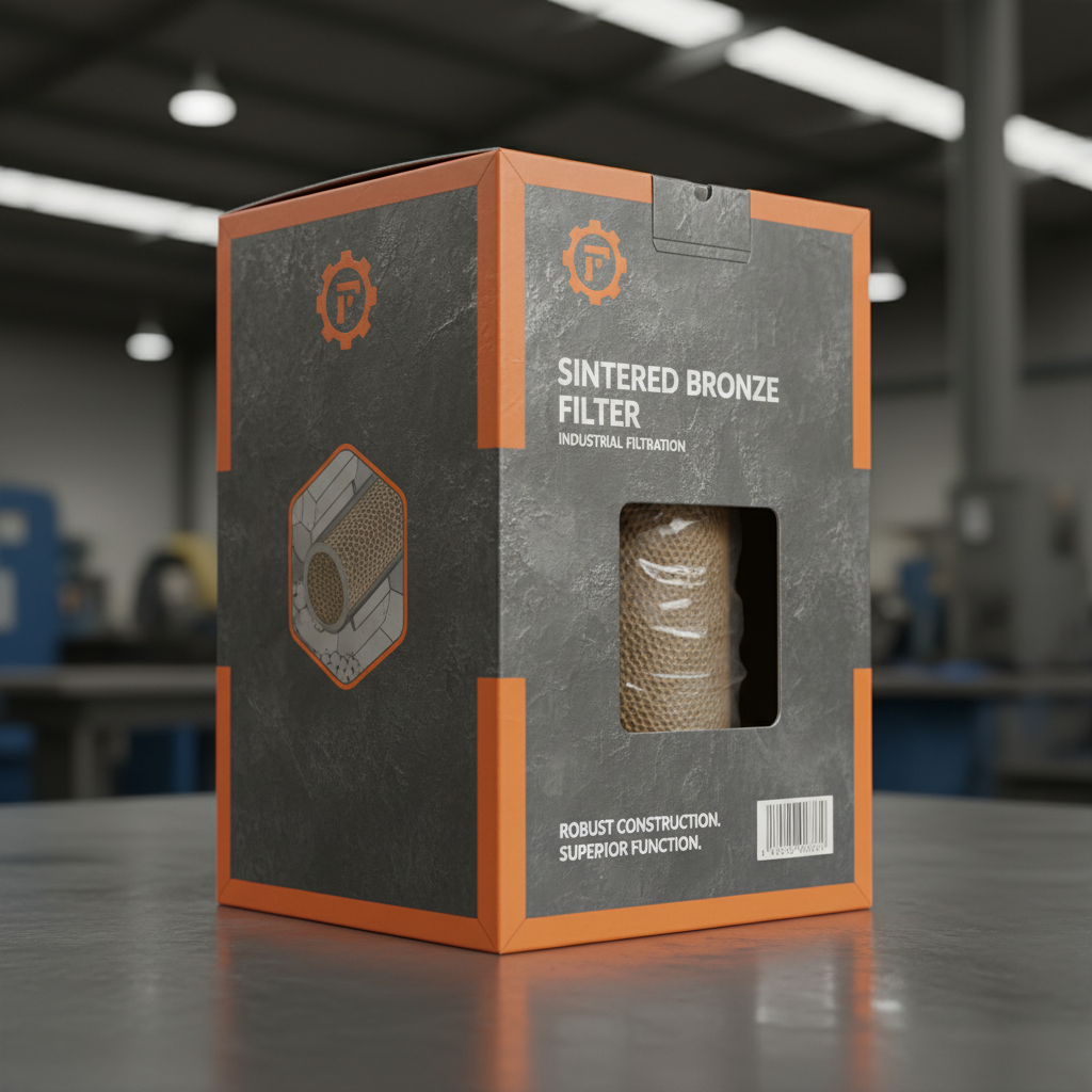 Industrial Sintered Bronze Filter Element for Precision Filtration