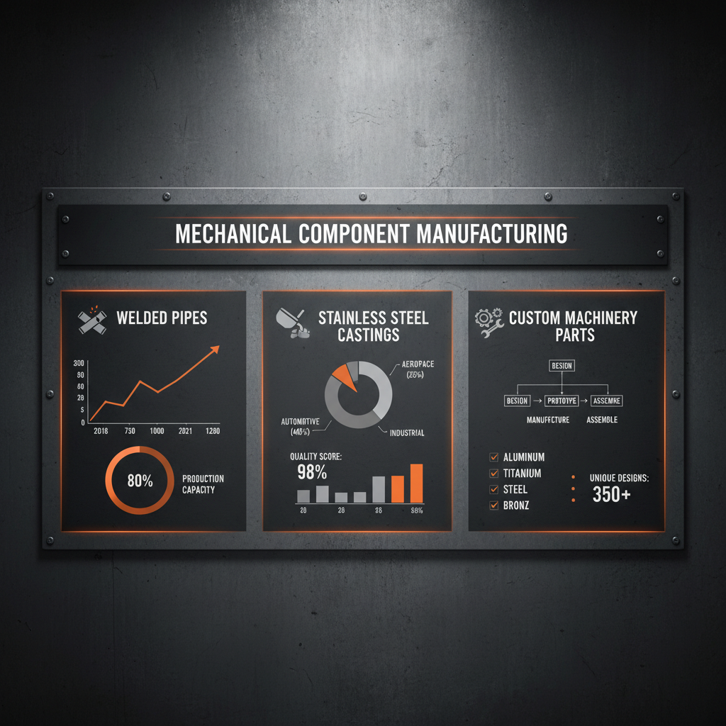 Precision and Innovation in Mechanical Component Manufacturing