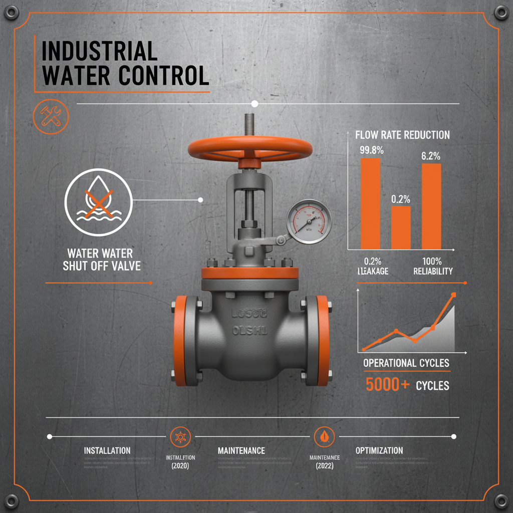  is the water shut off valve