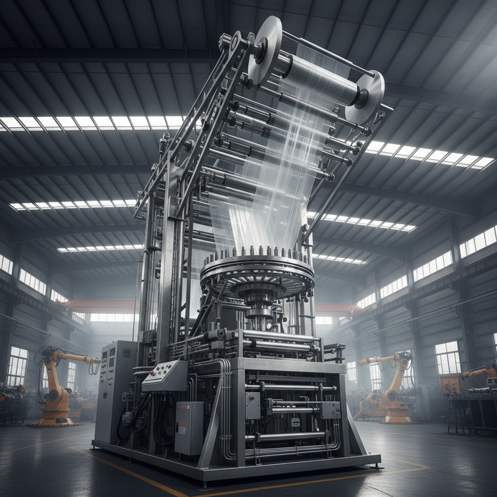 blown film extrusion machine