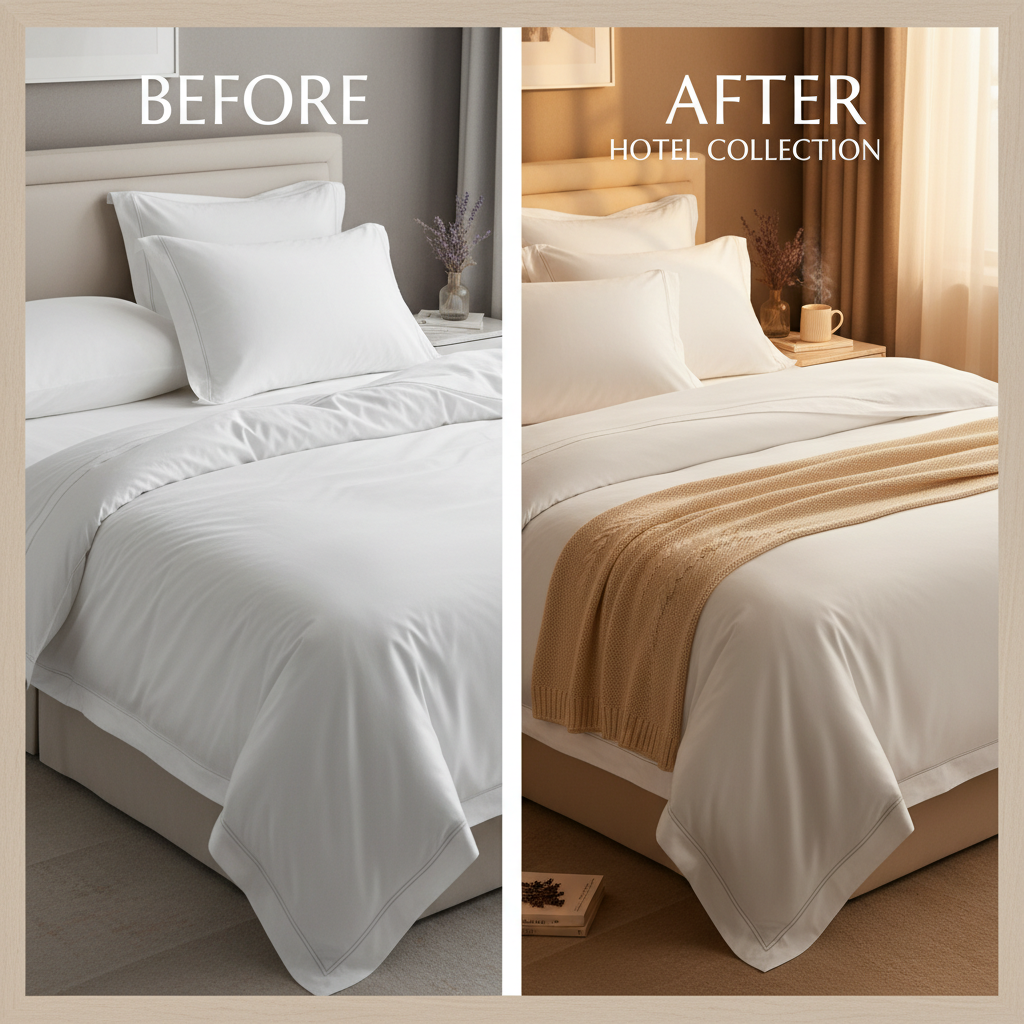 hotel collection bed linen