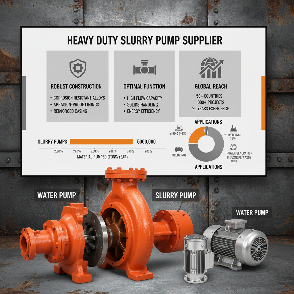 How to Choose a Reliable Industrial Slurry Pump Supplier