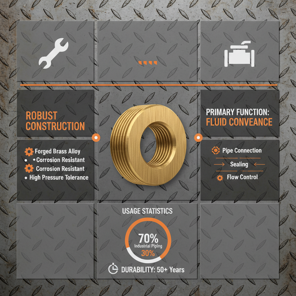 brass threaded flange