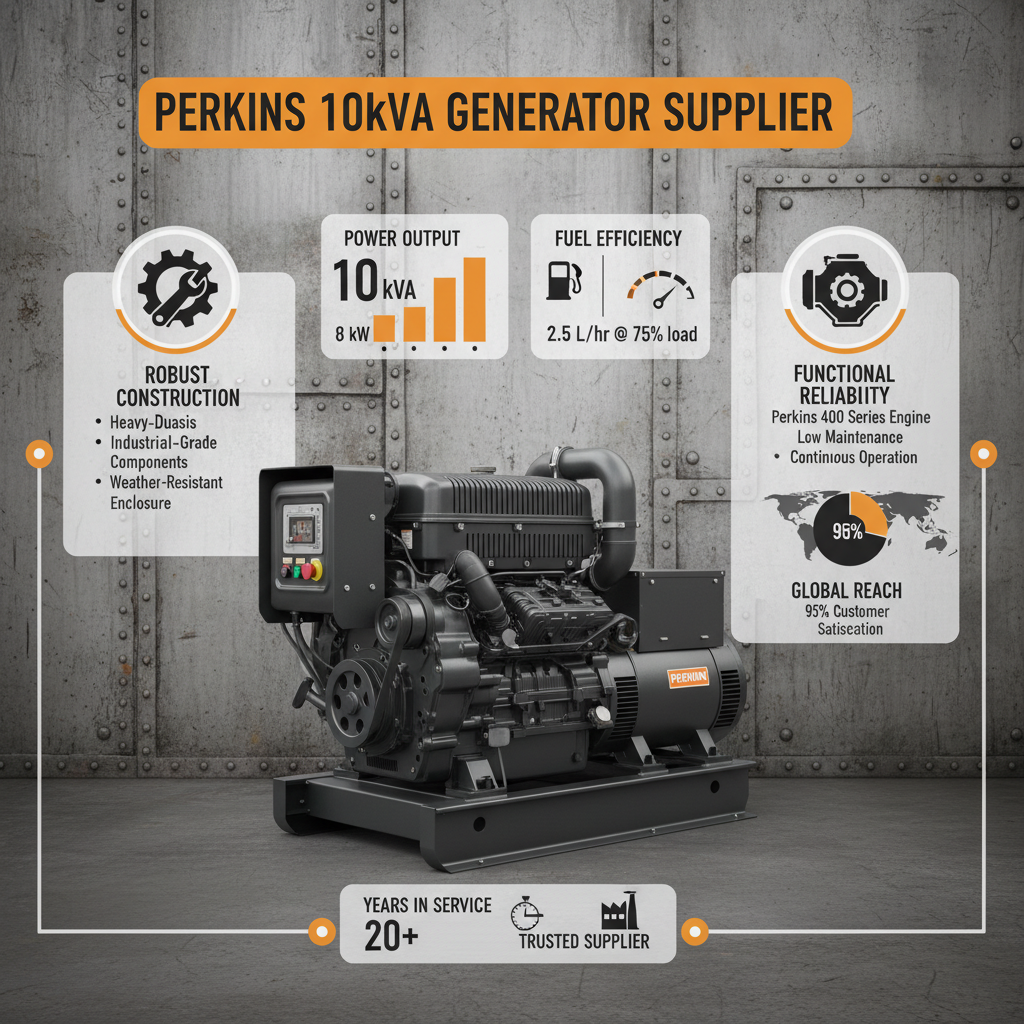 generator perkins 10kva Supplier