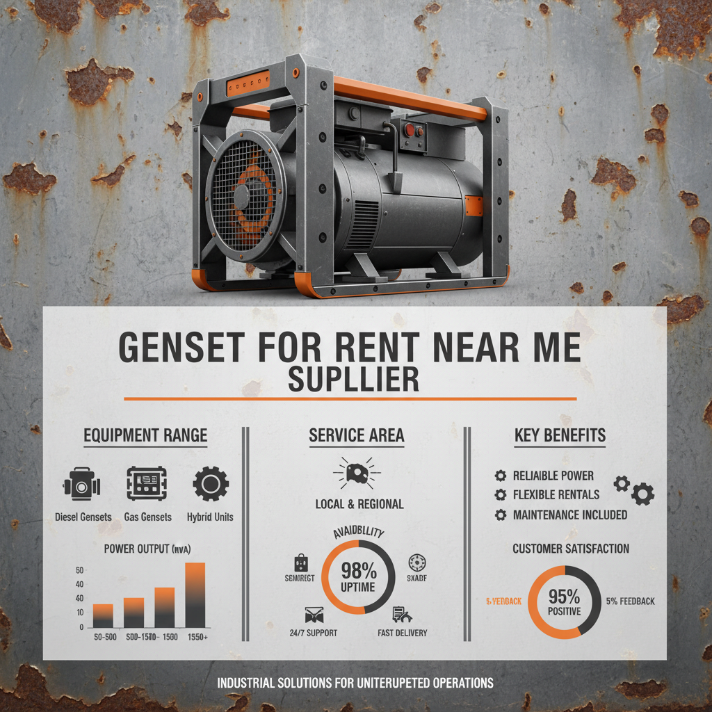 genset for rent near me Supplier
