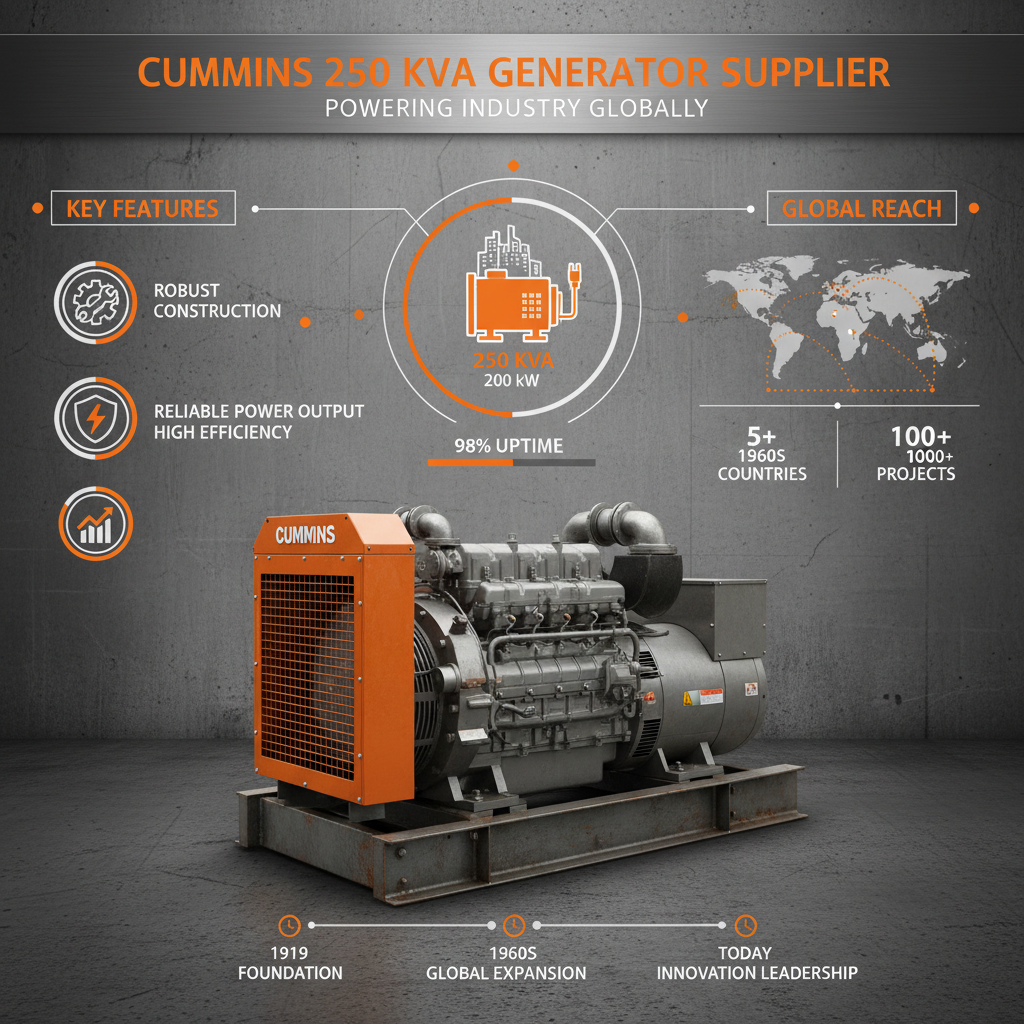 cummins 250 kva Supplier