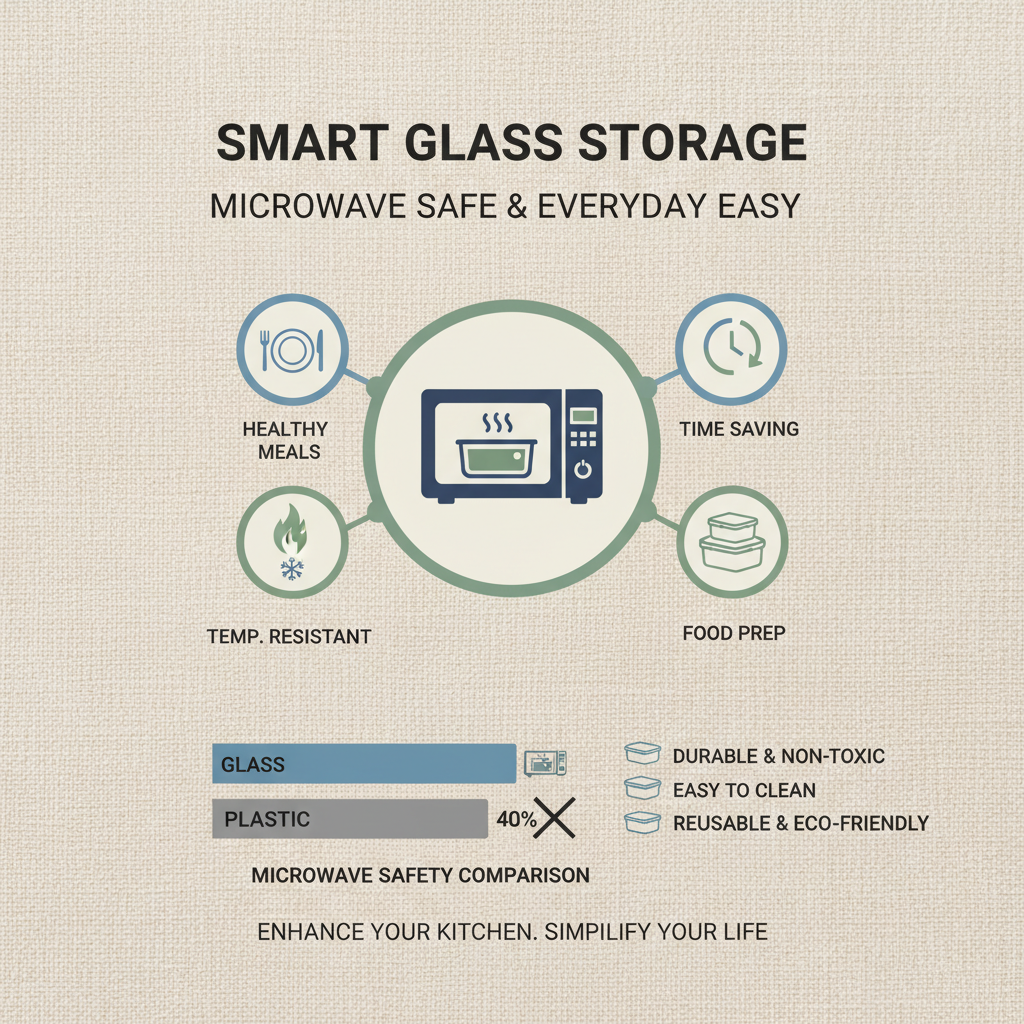 glass food storage containers microwave safe