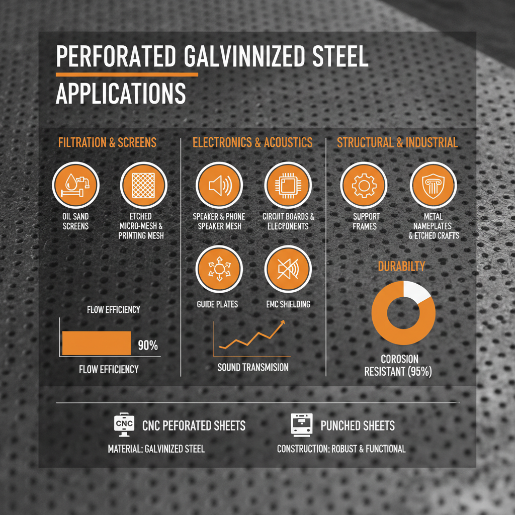 Industrial Applications and Benefits of perforated galvanized steel