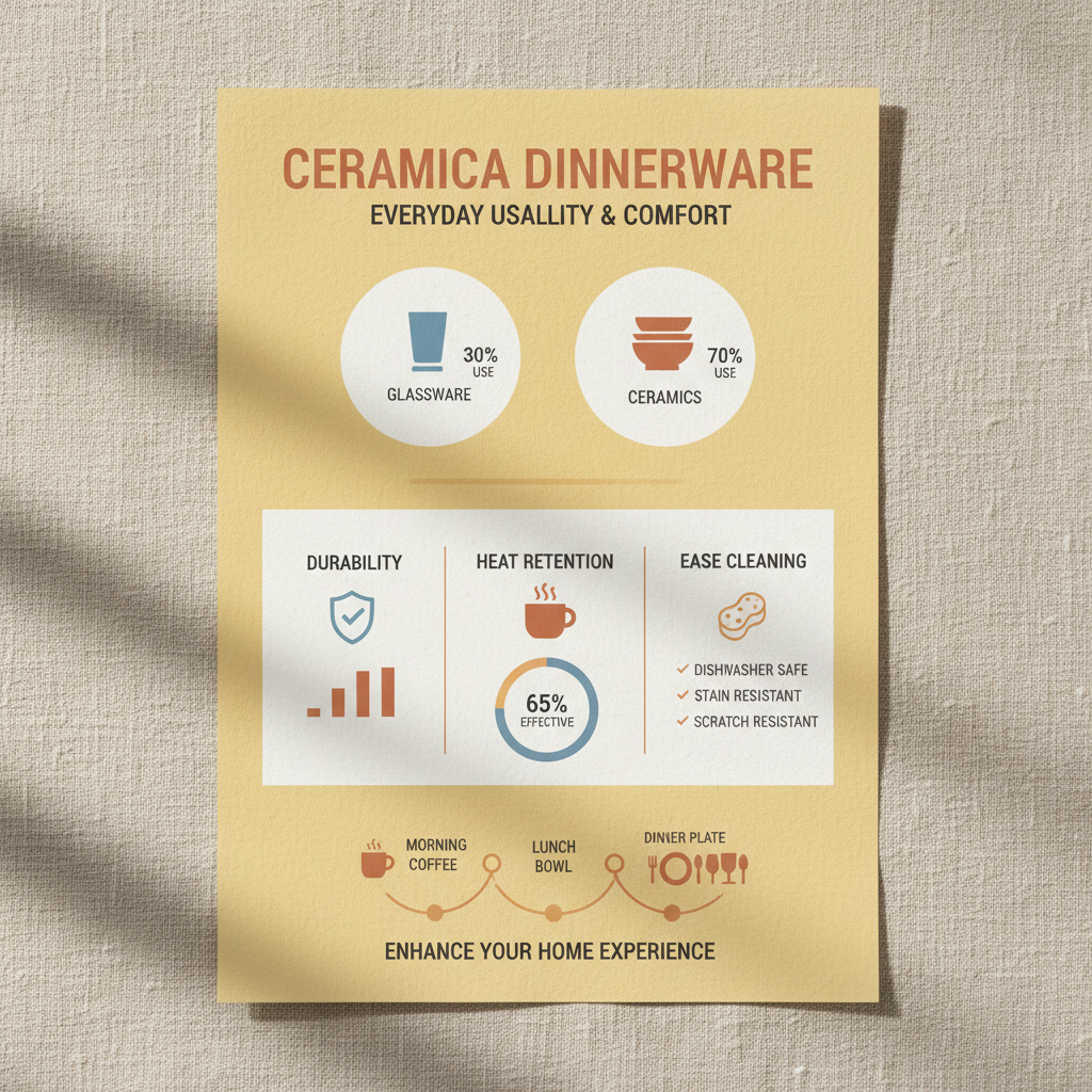Premium Ceramica Dinnerware for Sustainable and Elegant Dining