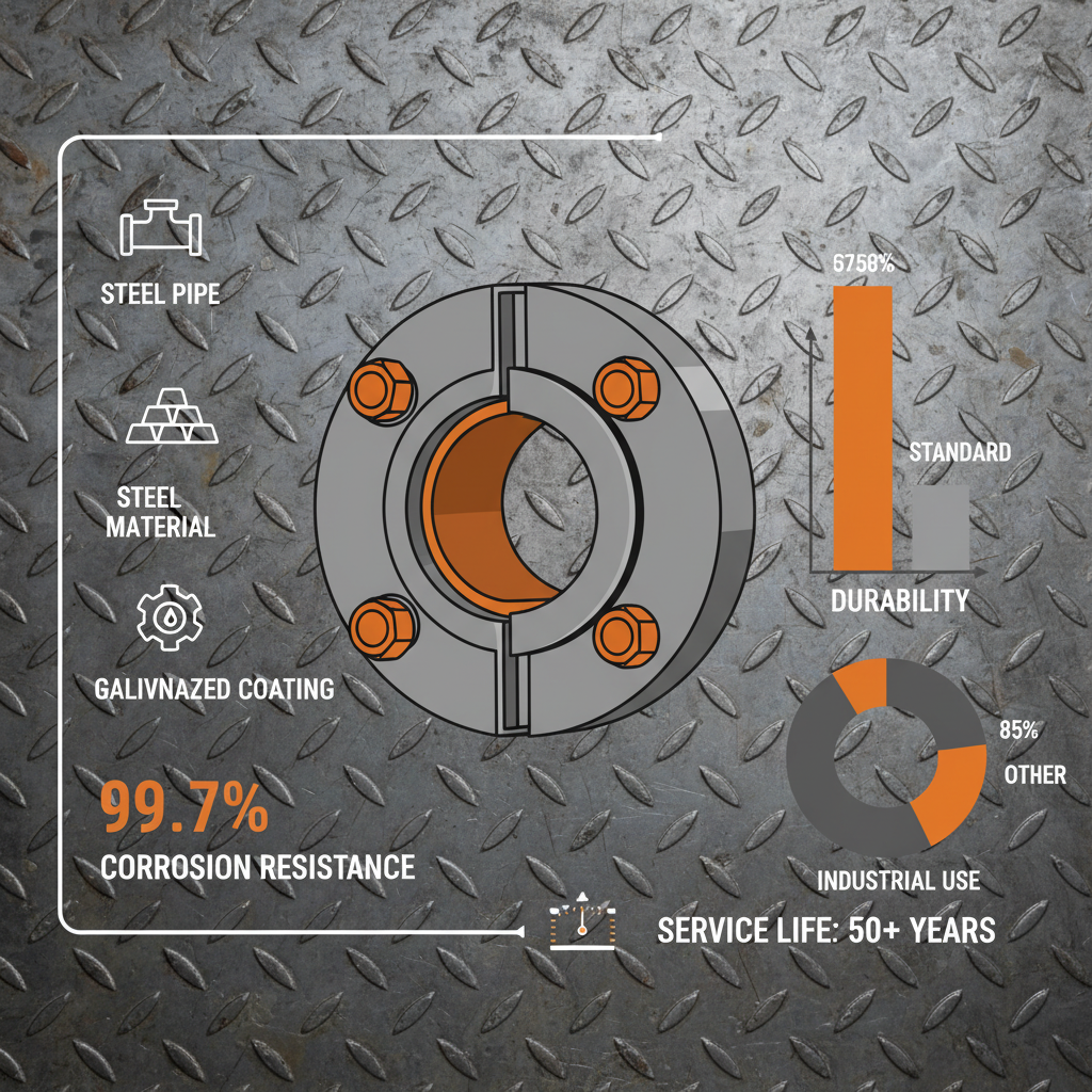 Industrial Galvanized Flange for Corrosion Protection and Stability