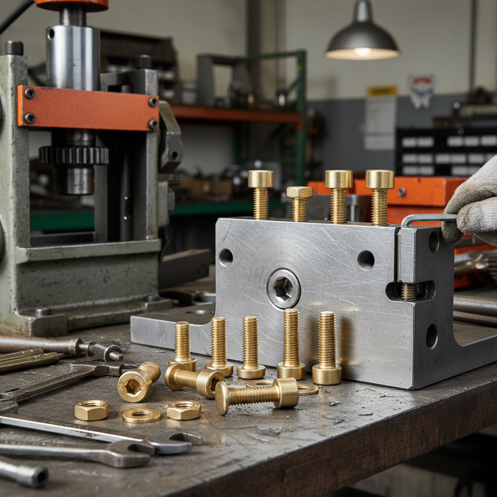 High Performance Industrial brass flat head socket cap screws Guide