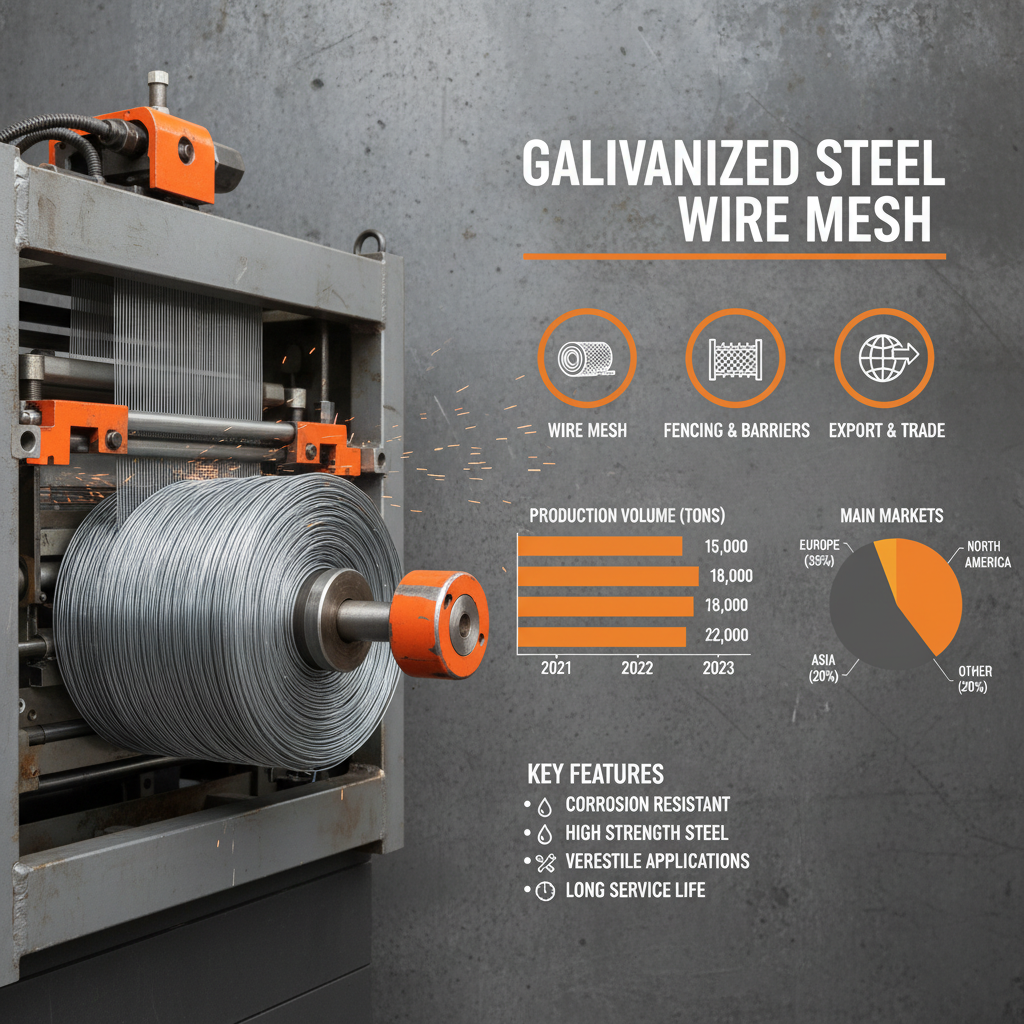 Industrial Benefits and Applications of galvanised steel wire mesh