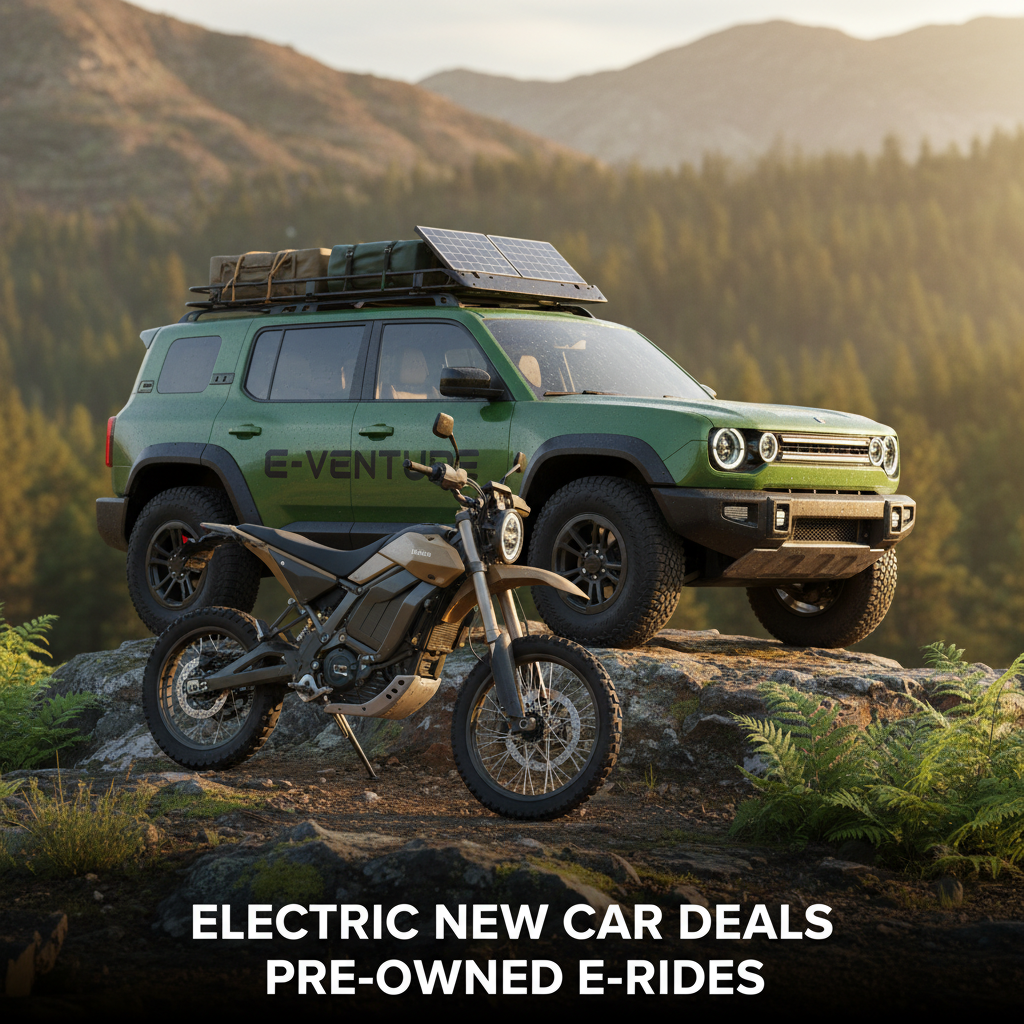 Find the Best Electric New Car Deals for Sustainable Mobility