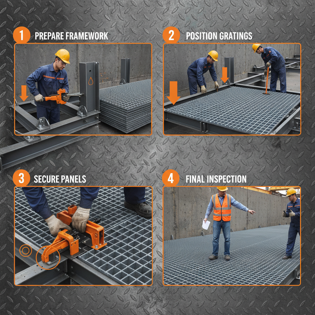 High Performance Industrial Deck Grating for Safety and Durability
