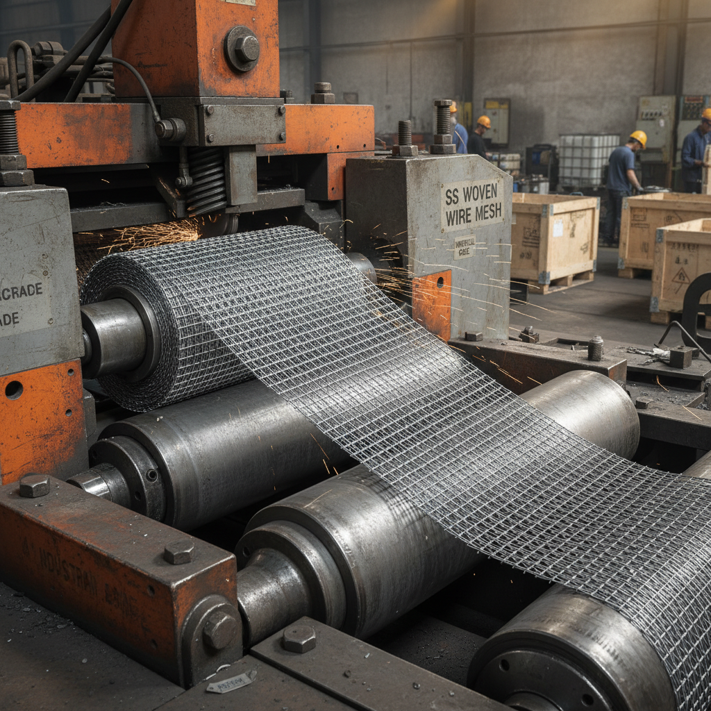 High Performance Industrial ss woven wire mesh for Filtration