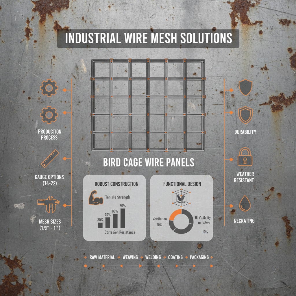 High Quality Bird Cage Wire Panels for Avian Housing Solutions