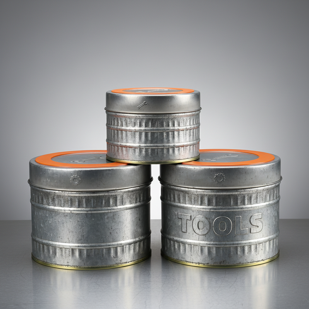 Premium Storage Tins with Lids for Product Preservation and Branding
