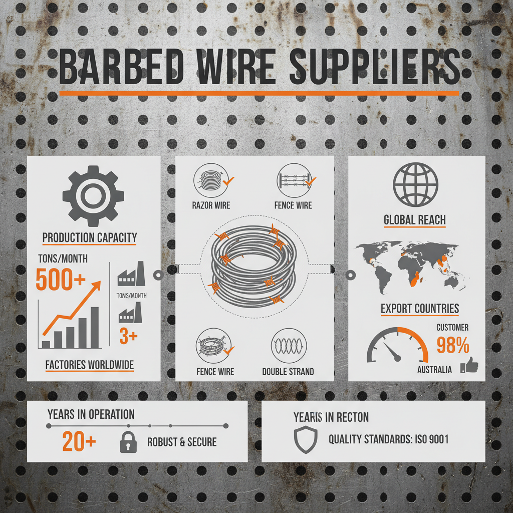 High Quality Barbed Wire Suppliers for Global Security Fencing
