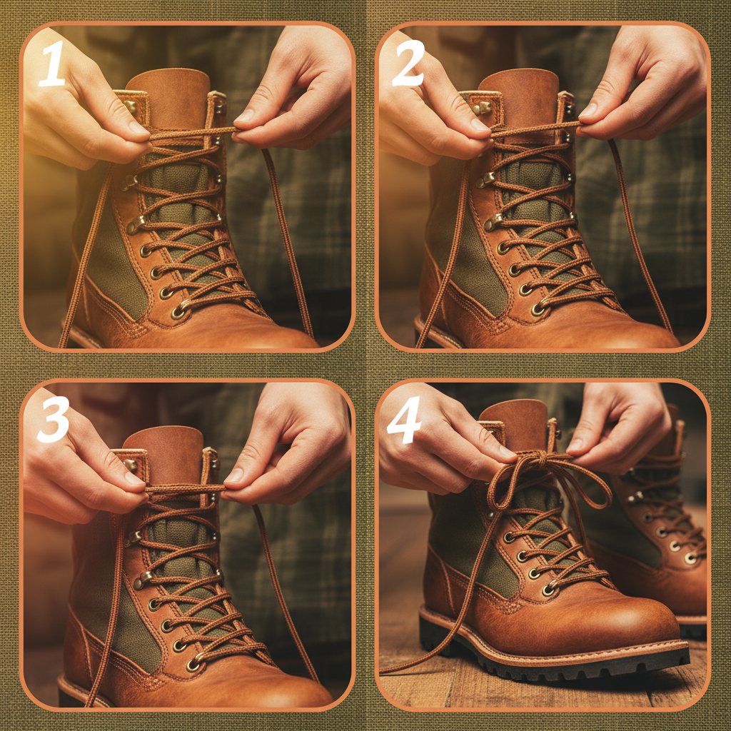 High Performance Hunting Boots Lace Up for Rugged Terrain Support