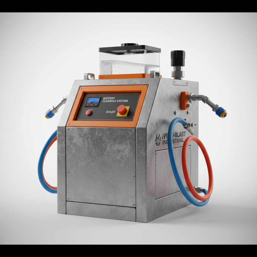 Industrial Car Battery Washer for Automotive Energy Maintenance