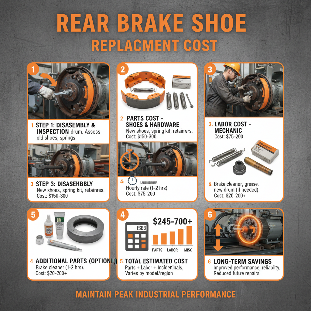 Guide to Rear Brake Shoes Replacement Cost and Safety Factors