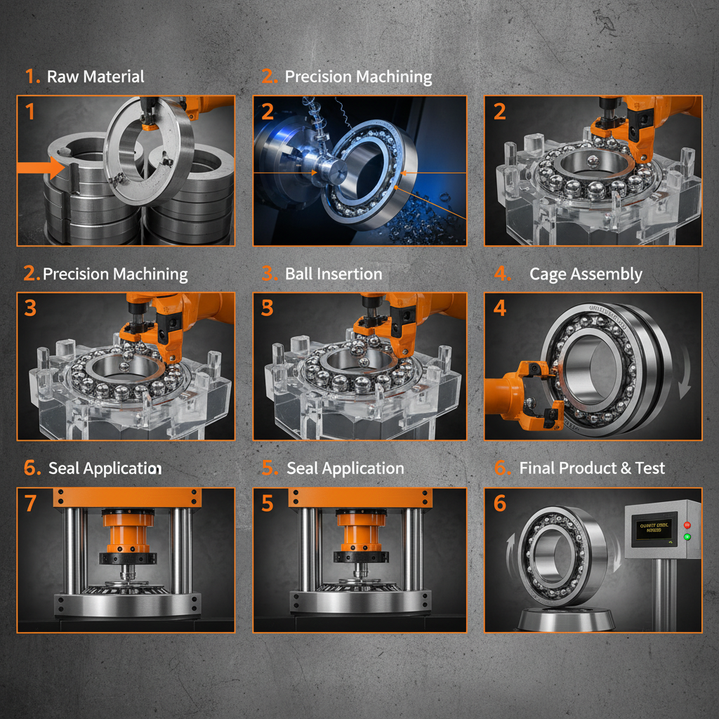 Industrial Precision and Reliability with custom 6308 2rs Bearings