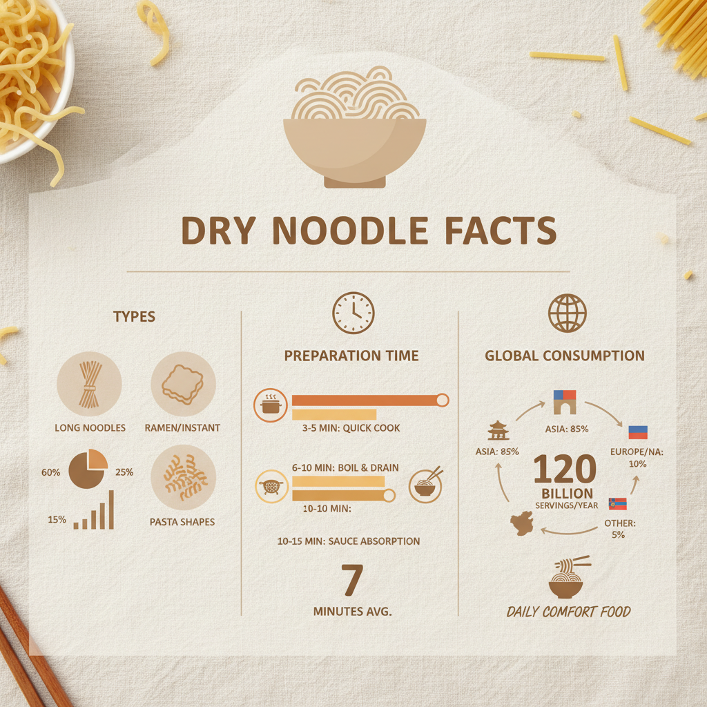 Industrial Production and Global Market Trends of Dry Noodles