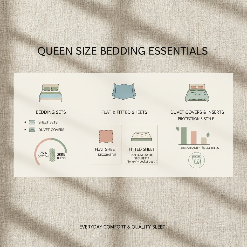 Guide to Choosing High Quality Queen Size Sheets for Better Sleep