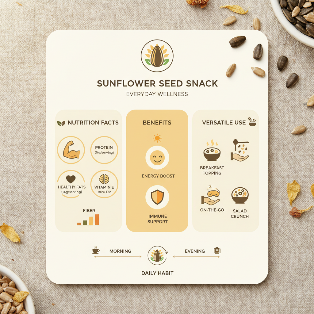 Premium Deshelled Sunflower Seeds for Healthy Global Snack Market
